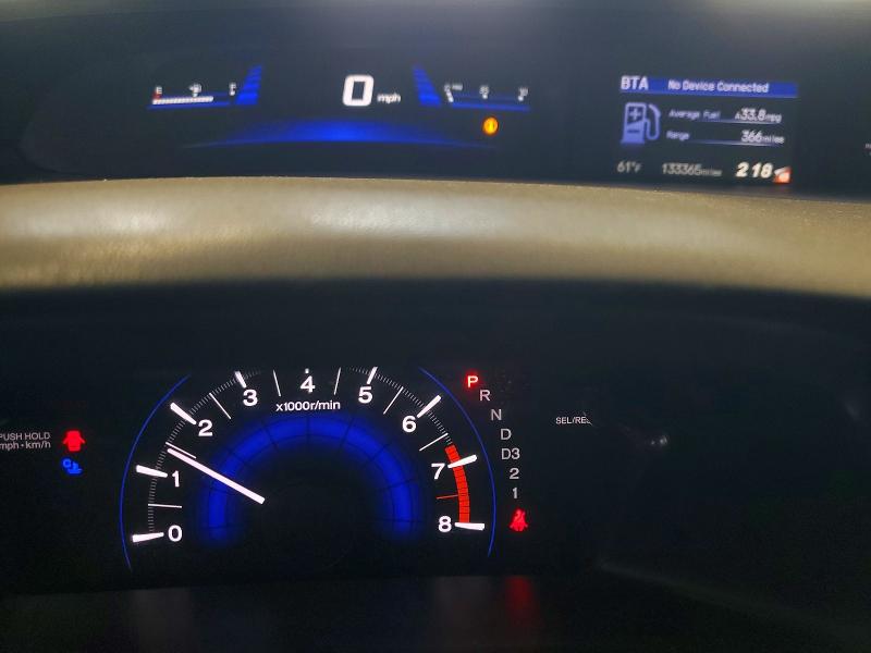 Photo 9 from auction – 2013 HONDA CIVIC with VIN 19XFB2F81DE264810