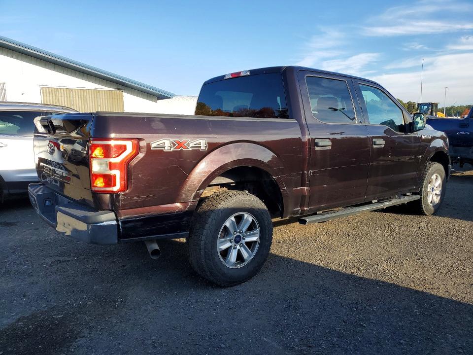 Photo 3 from auction – 2018 FORD F150 with VIN 1FTEW1E55JFA08172