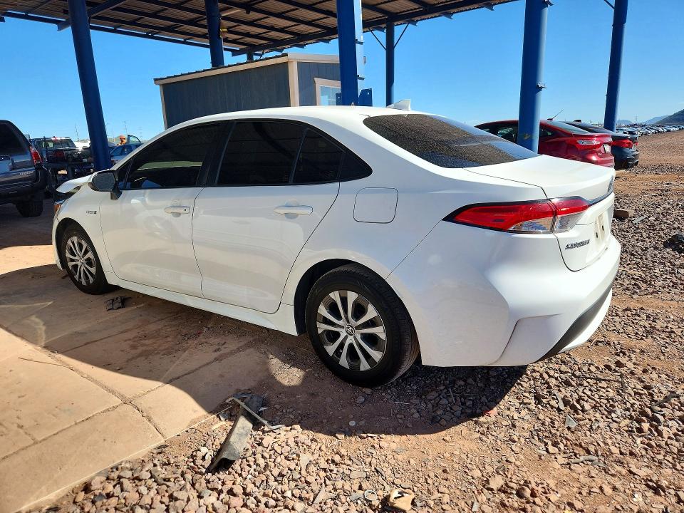 Photo 2 from auction – 2020 TOYOTA COROLLA with VIN JTDEBRBE7LJ000234