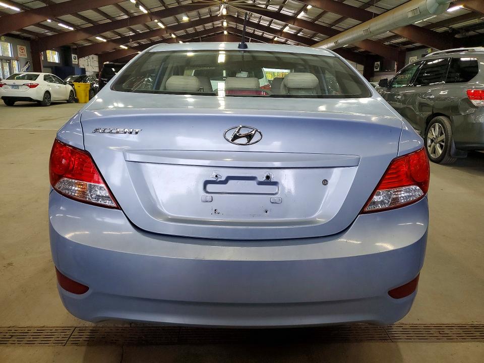 Photo 6 from auction – 2012 HYUNDAI ACCENT with VIN KMHCU4AEXCU070648