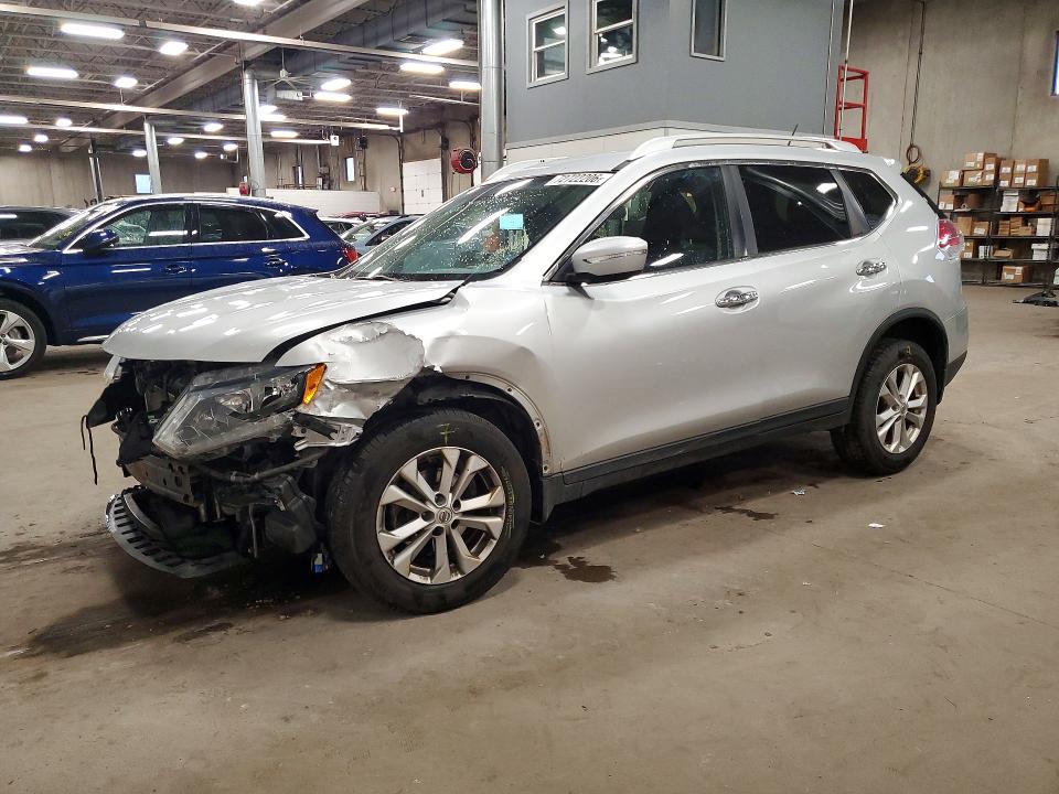 NISSAN ROGUE 2015 с VIN KNMAT2MV8FP526471 - Снимка от търг