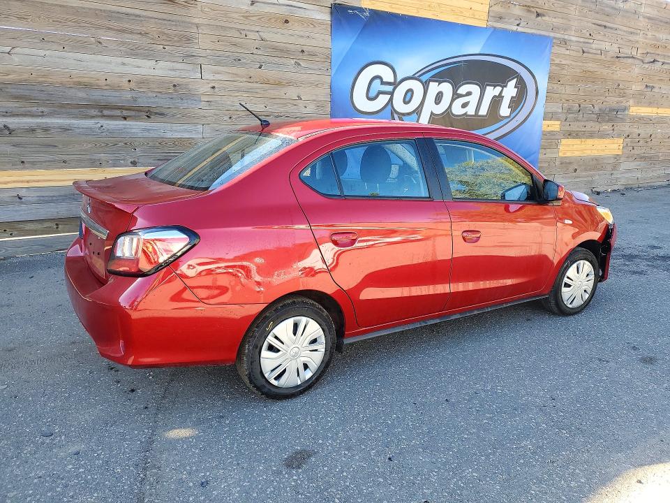 Photo 3 from auction – 2024 MITSUBISHI MIRAGE with VIN ML32FUFJ4RHF18826