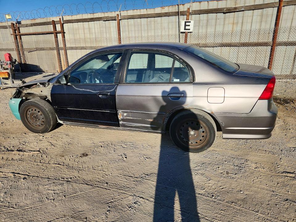 Снимка 2 от търг – 2004 HONDA CIVIC с VIN 2HGES16554H638417