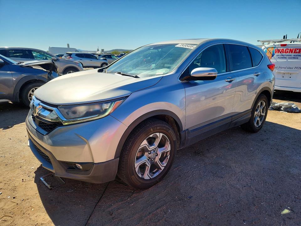 HONDA CR-V 2019 с VIN JHLRW2H59KX011125 - Снимка от търг