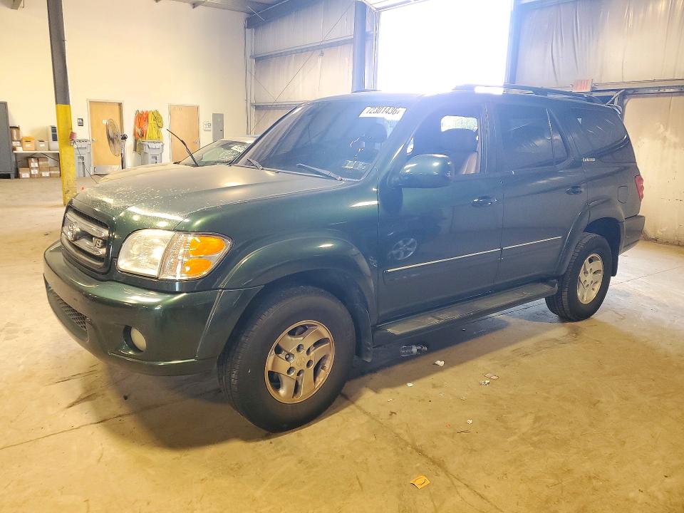 TOYOTA SEQUOIA 2002 with VIN 5TDBT48A52S107131 - Photo from auction