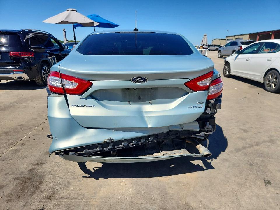 Снимка 6 от търг – 2014 FORD FUSION с VIN 3FA6P0LU0ER157156