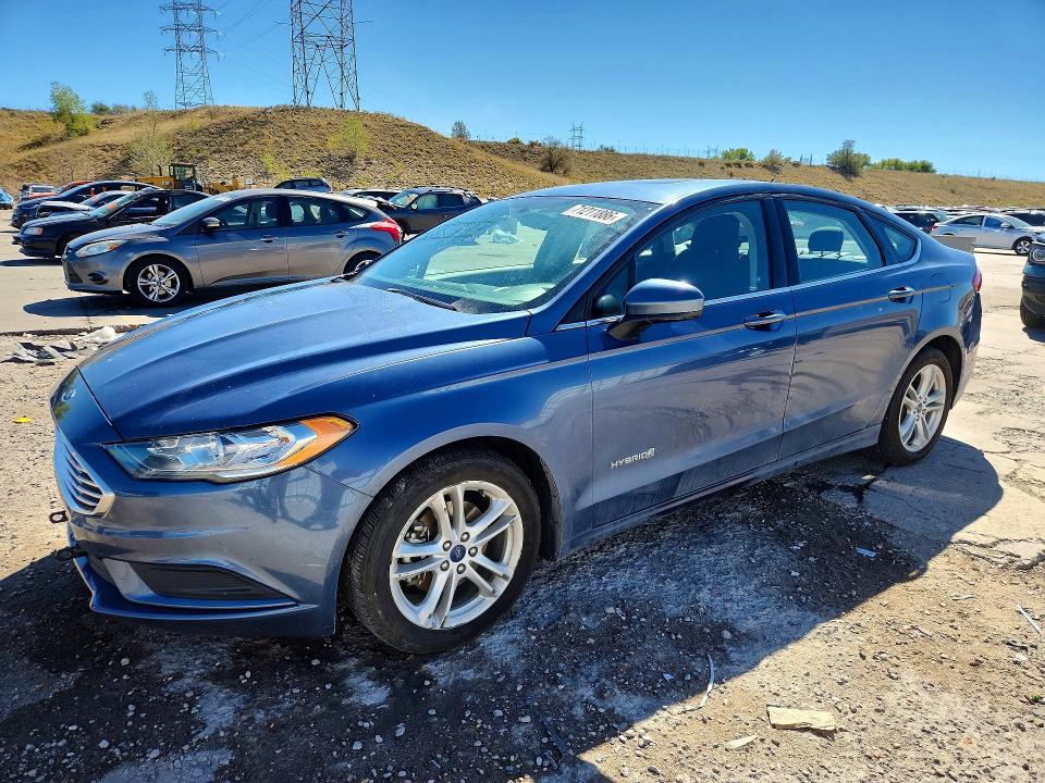 صورة رقم 1 من المزاد - 2018 FORD FUSION مع VIN 3FA6P0LU3JR101724