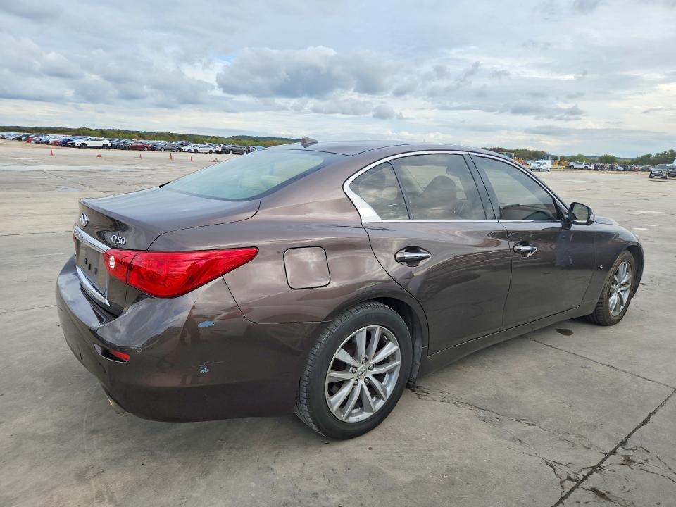 Снимка 3 от търг – 2014 INFINITI Q50 с VIN JN1BV7AR4EM702115