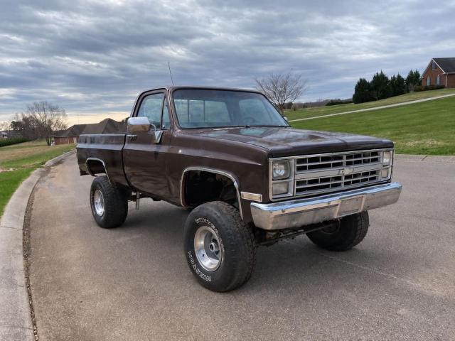 Photo 1 from auction – 1984 CHEVROLET K10 with VIN 1GCEK14H8EF378478