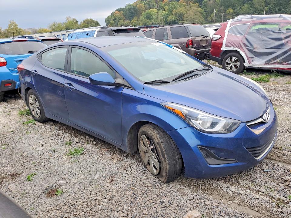Photo 4 from auction – 2016 HYUNDAI ELANTRA with VIN 5NPDH4AE8GH719263