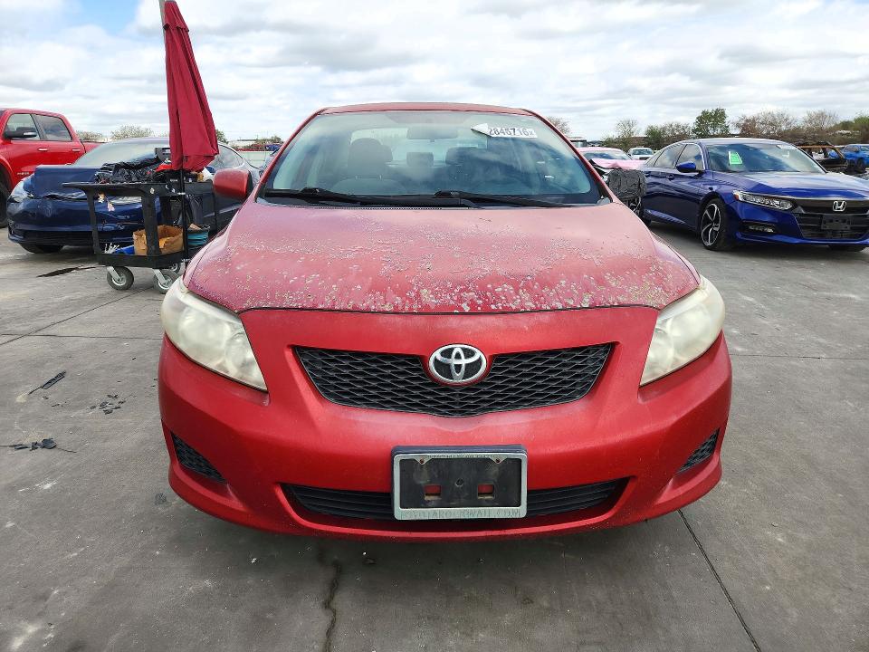 Photo 5 from auction – 2009 TOYOTA COROLLA with VIN 1NXBU40E59Z017054