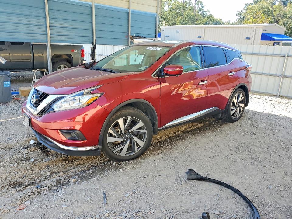 NISSAN MURANO 2016 с VIN 5N1AZ2MG0GN163544 - Снимка от търг