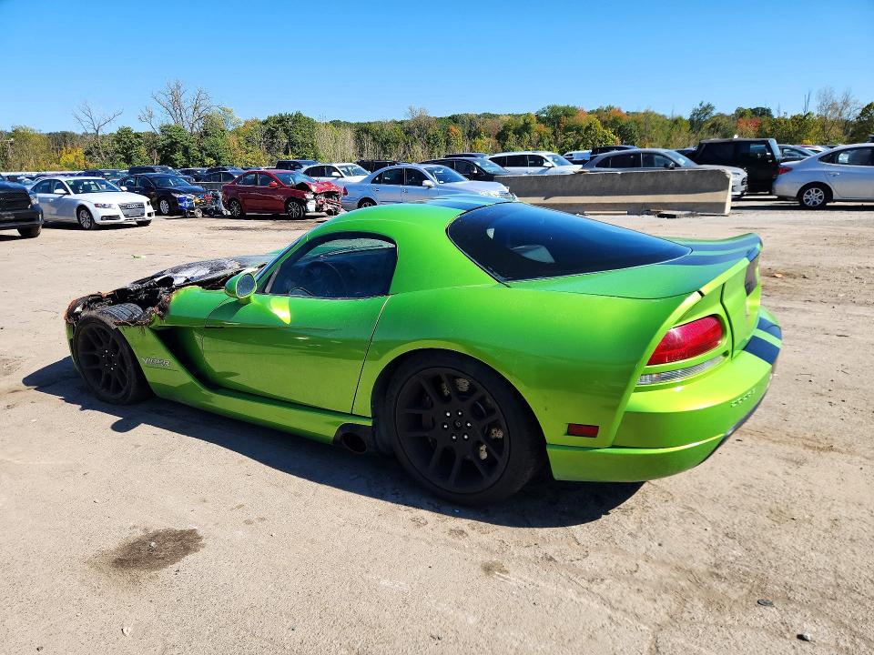 Foto 2 de la subasta – 2008 DODGE VIPER con VIN 1B3JZ69Z38V200191