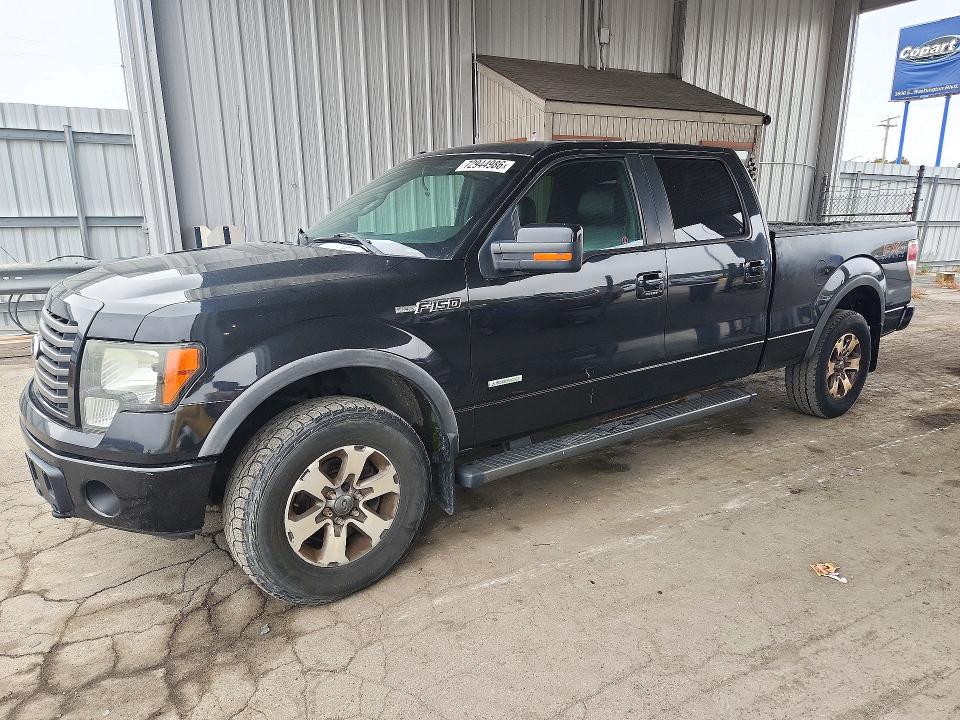 FORD F150 2012 with VIN 1FTFW1ET9CFA07404 - Photo from auction