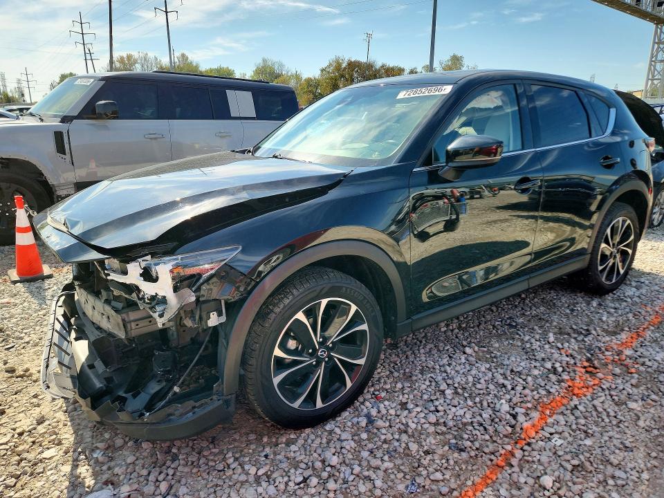 MAZDA CX-5 2022 with VIN JM3KFBEM2N0627490 - Photo from auction