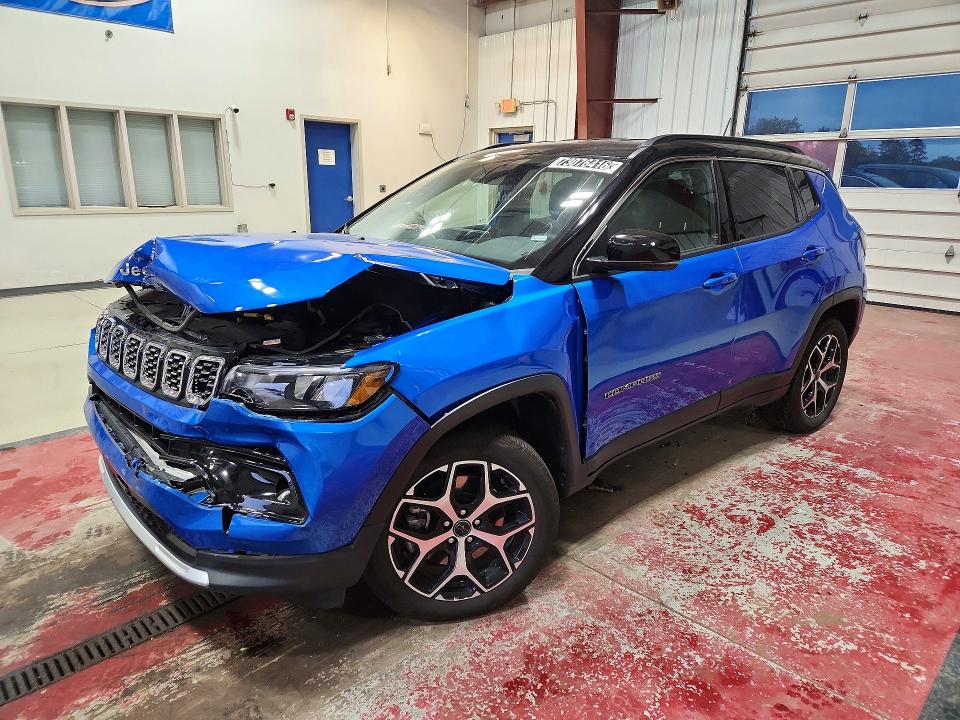 JEEP COMPASS 2025 with VIN 3C4NJDCN3ST605329 - Photo from auction