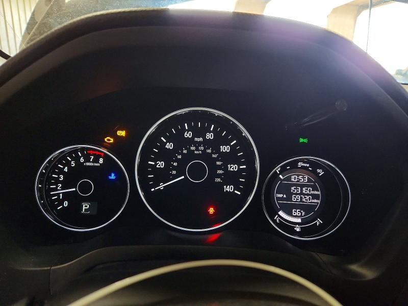 Photo 9 from auction – 2016 HONDA HR-V with VIN 3CZRU6H78GM731678