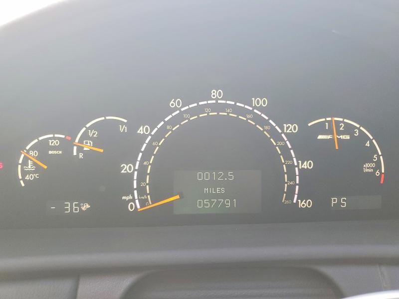 Photo 9 from auction – 2002 MERCEDES-BENZ CL with VIN WDBPJ73J82A019027