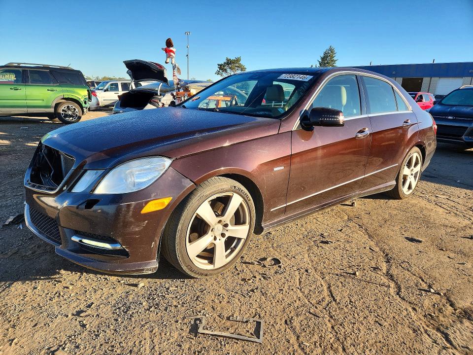 MERCEDES-BENZ E 2012 with VIN WDDHF8JBXCA630032 - Photo from auction