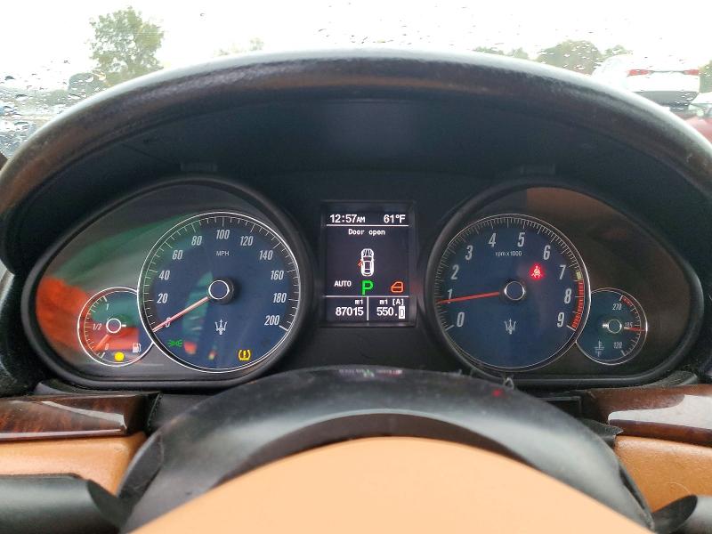 Снимка 9 от търг – 2010 MASERATI GRANTURISMO с VIN ZAM45GLA8A0051078