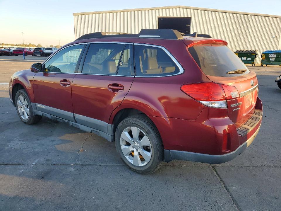 Photo 2 from auction – 2011 SUBARU OUTBACK with VIN 4S4BRBKC7B3382008