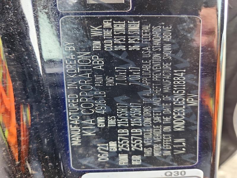 Photo 14 from auction – 2022 KIA NIRO with VIN KNDCE3LG5N5118841