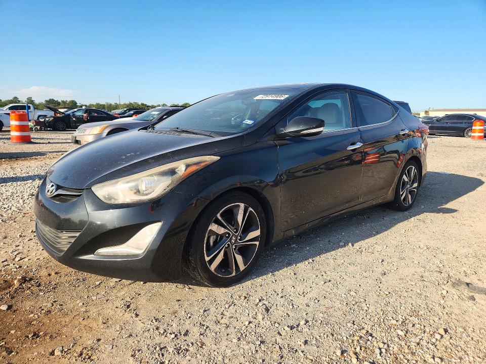 HYUNDAI ELANTRA 2014 с VIN 5NPDH4AE3EH482095 - Снимка от търг