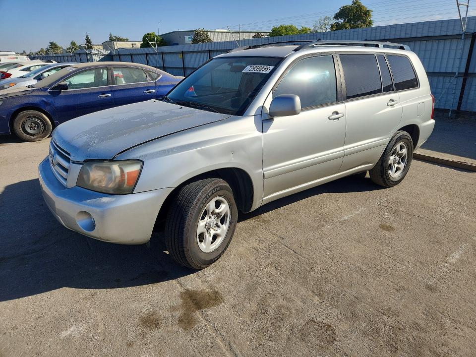 TOYOTA HIGHLANDER 2007 с VIN JTEDP21A470136847 - Снимка от търг