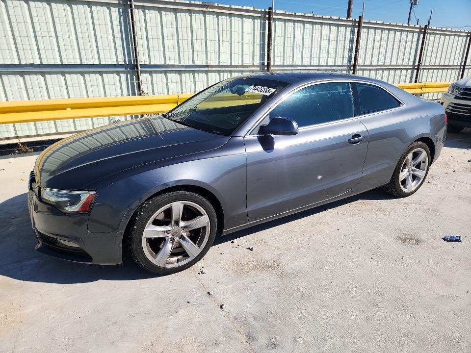 AUDI A5 2013 with VIN WAULFAFR7DA015373 - Photo from auction