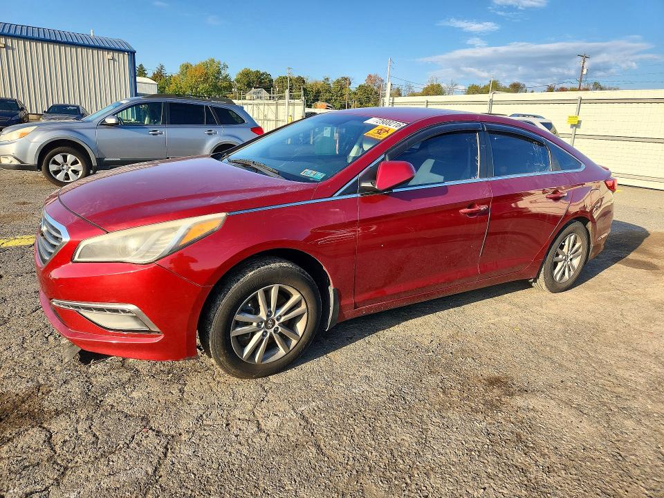 Photo 1 from auction – 2015 HYUNDAI SONATA with VIN 5NPE24AF4FH177589