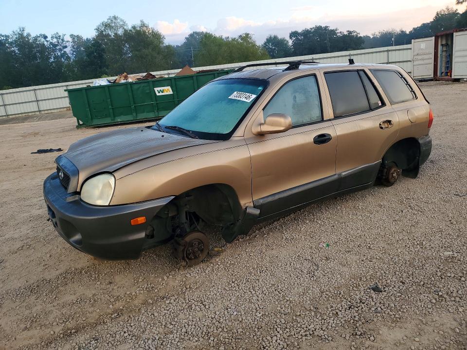 HYUNDAI SANTA FE 2002 с VIN KM8SC13D32U282355 - Снимка от търг