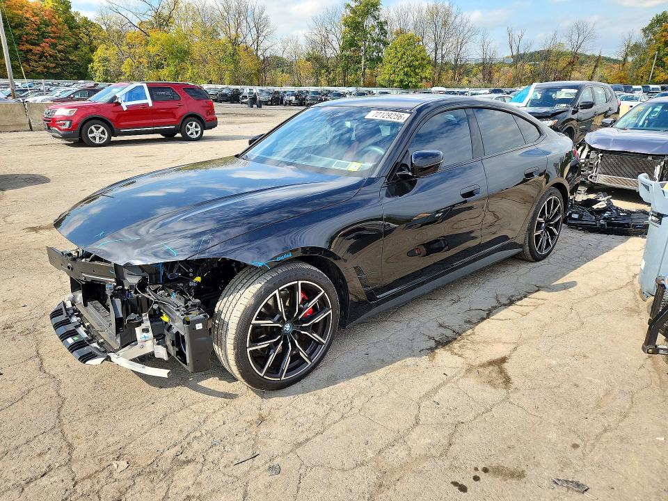 BMW I4 2023 مع رقم تعريف المركبة WBY73AW02PFN69473 - صورة من المزاد