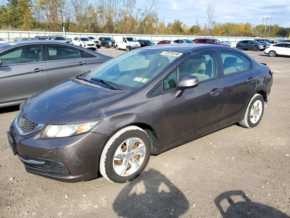 HONDA CIVIC 2013 с VIN 2HGFB2F55DH519244 - Снимка от търг