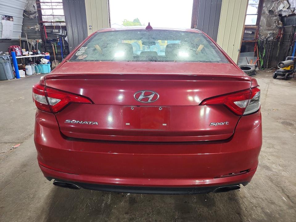 Снимка 6 от търг – 2017 HYUNDAI SONATA с VIN 5NPE34AF6HH486349