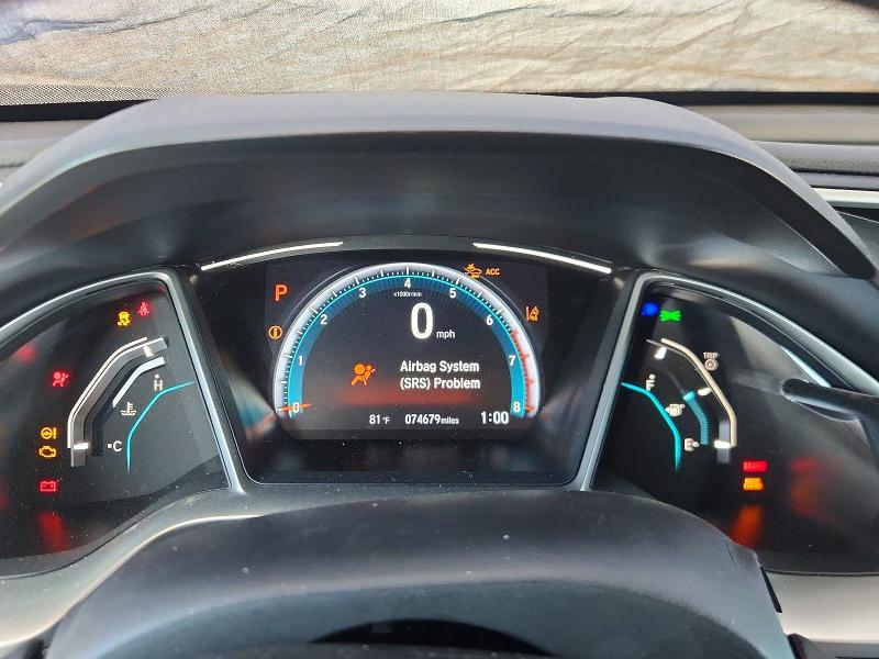 Photo 9 from auction – 2020 HONDA CIVIC with VIN 19XFC1F3XLE019885