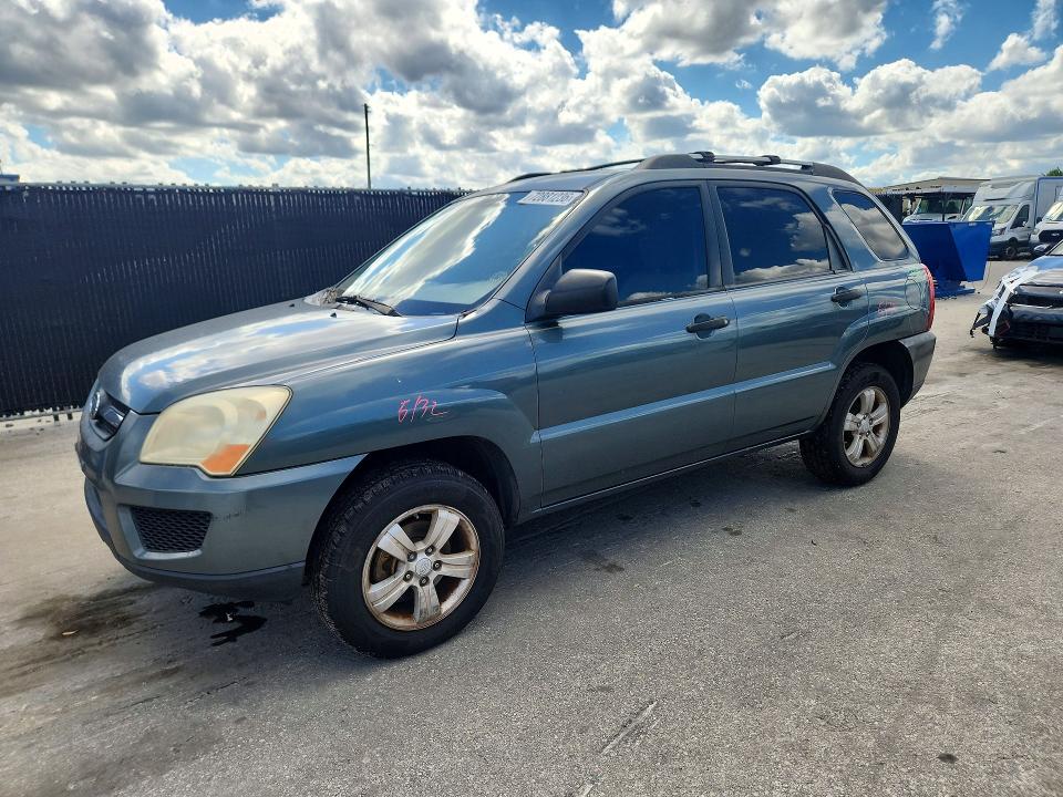 KIA SPORTAGE 2009 with VIN KNDJF724597630144 - Photo from auction