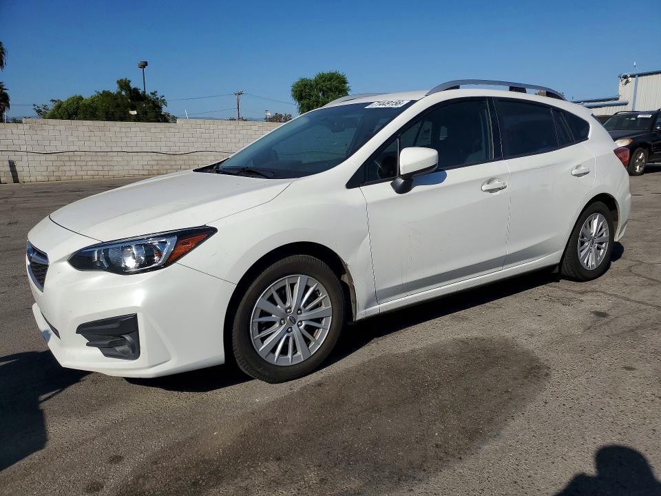 SUBARU IMPREZA 2017 مع رقم تعريف المركبة 4S3GTAB69H3739553 - صورة من المزاد