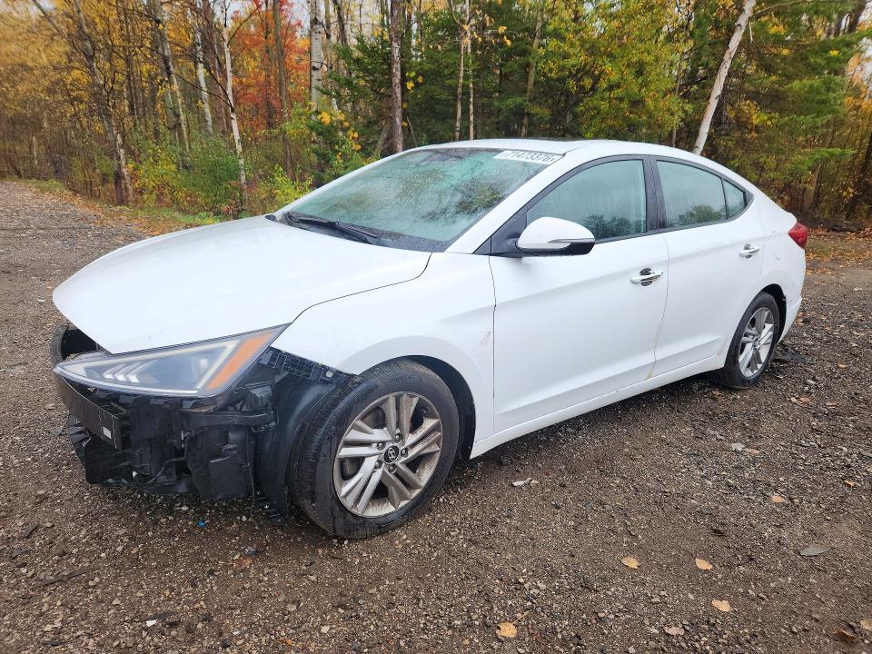 HYUNDAI ELANTRA 2019 с VIN KMHD84LF6KU801296 - Снимка от търг