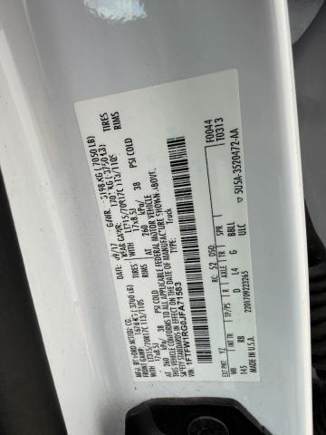 Photo 10 from auction – 2018 FORD F150 with VIN 1FTFW1RG0JFA71583