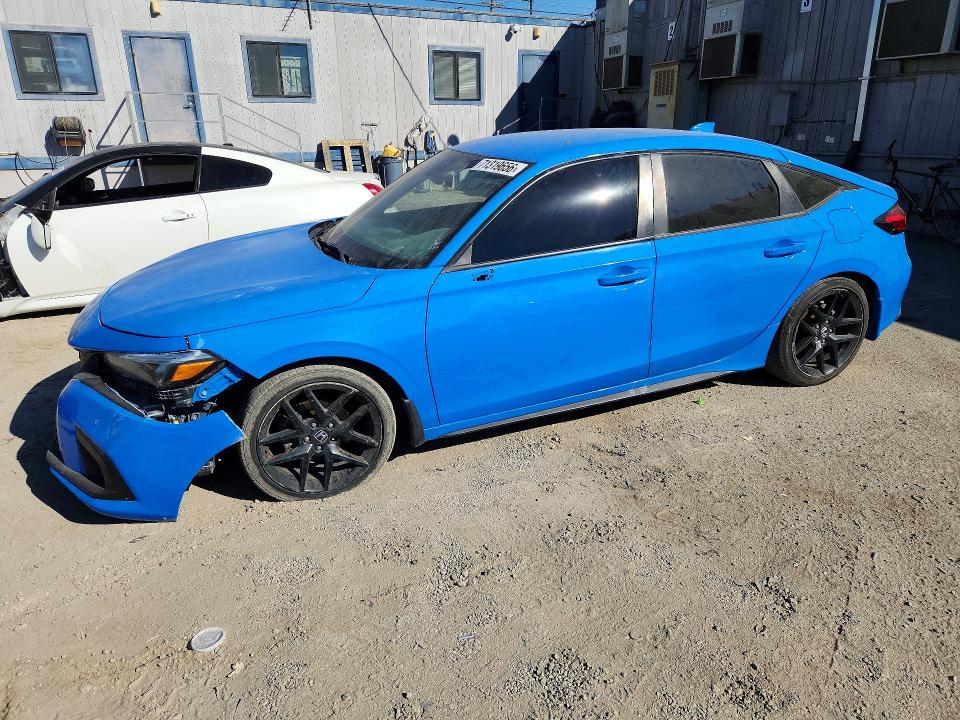 HONDA CIVIC 2022 with VIN 19XFL2H88NE000446 - Photo from auction