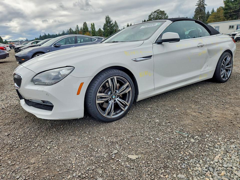 BMW 640 2013 с VIN WBALW7C58DDX58627 - Фото с аукциона