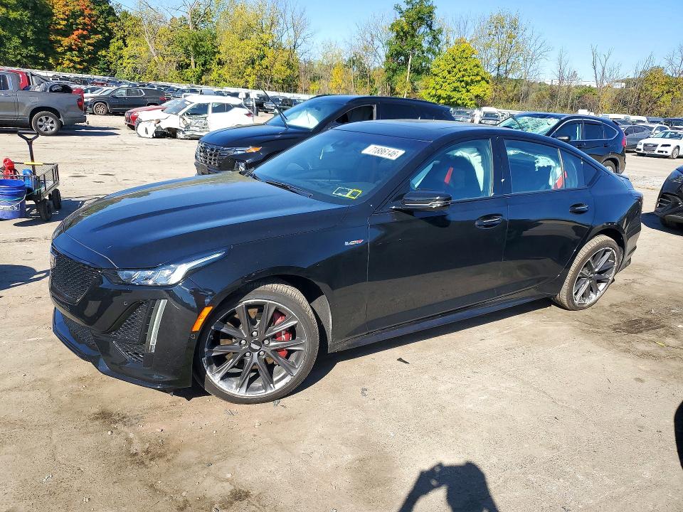 CADILLAC CT5-V 2024 with VIN 1G6DV5RW8R0123648 - Photo from auction