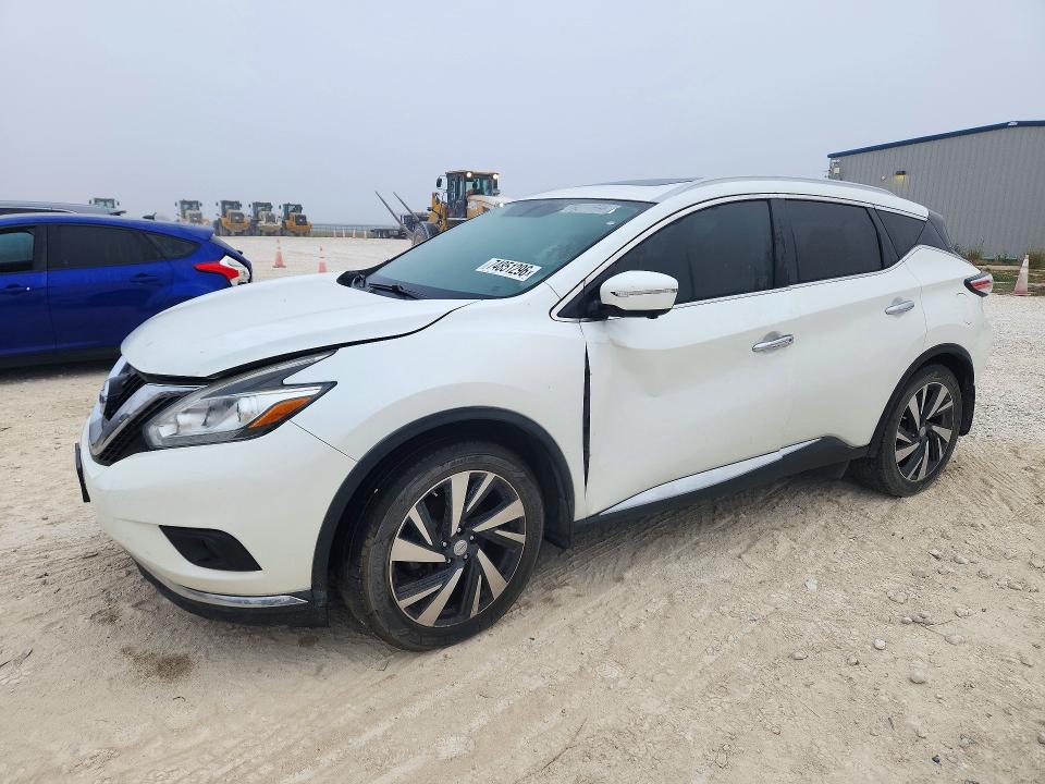 NISSAN MURANO 2015 with VIN 5N1AZ2MH8FN271806 - Photo from auction