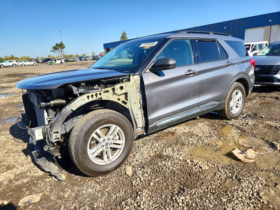 FORD EXPLORER 2021 with VIN 1FMSK8DH3MGB14567 - Photo from auction