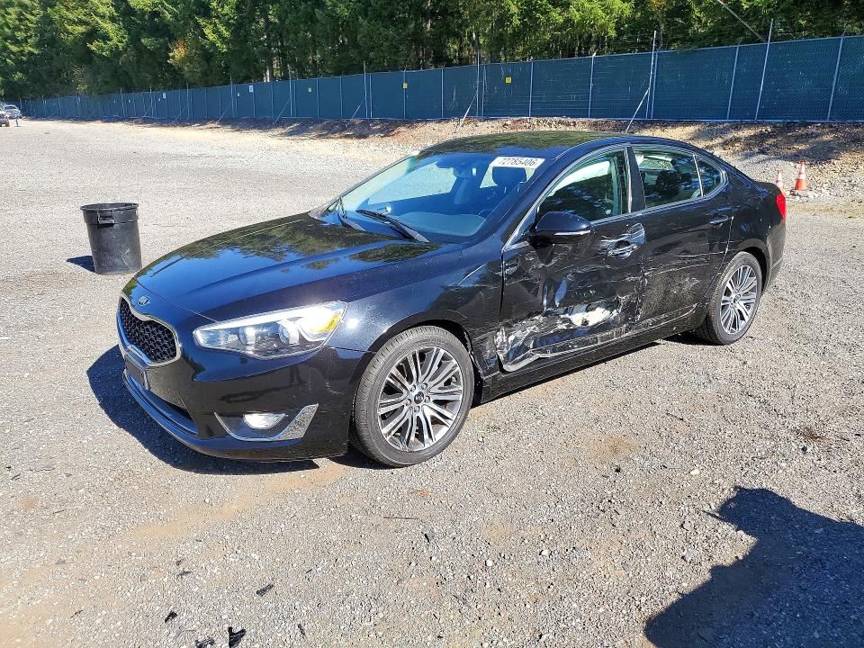 KIA CADENZA 2014 with VIN KNALN4D71E5134438 - Photo from auction