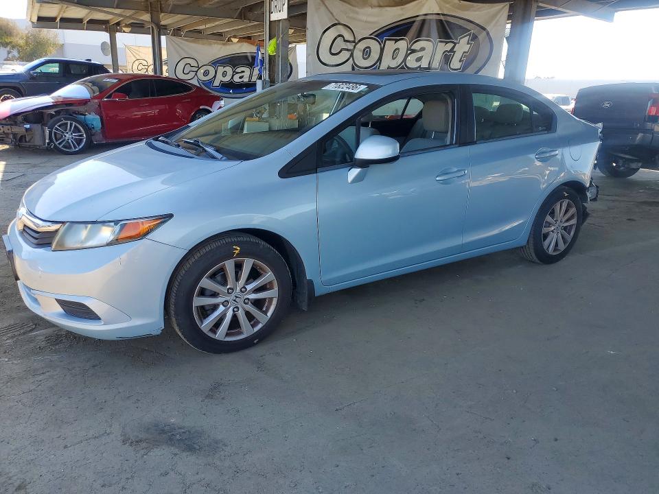 HONDA CIVIC 2012 с VIN 19XFB2F83CE351803 - Снимка от търг