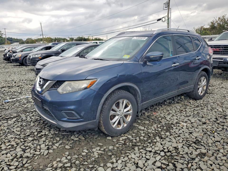 NISSAN ROGUE 2015 с VIN KNMAT2MV2FP553813 - Снимка от търг