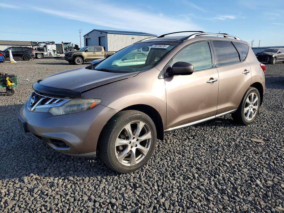 NISSAN MURANO 2012 с VIN JN8AZ1MW0CW216127 - Снимка от търг