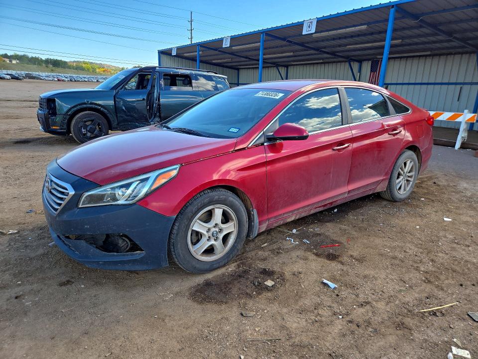 HYUNDAI SONATA 2016 with VIN 5NPE24AFXGH319008 - Photo from auction