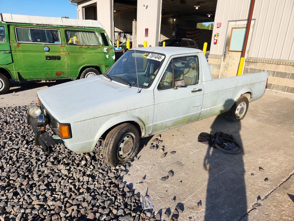 VOLKSWAGEN RABBIT 1982 с VIN 1V1KB0177CV071687 - Снимка от търг